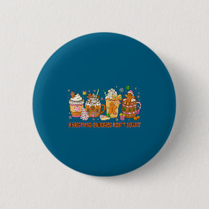 Weihnachtskalorien zählen nicht Lustiger Weihnacht Button