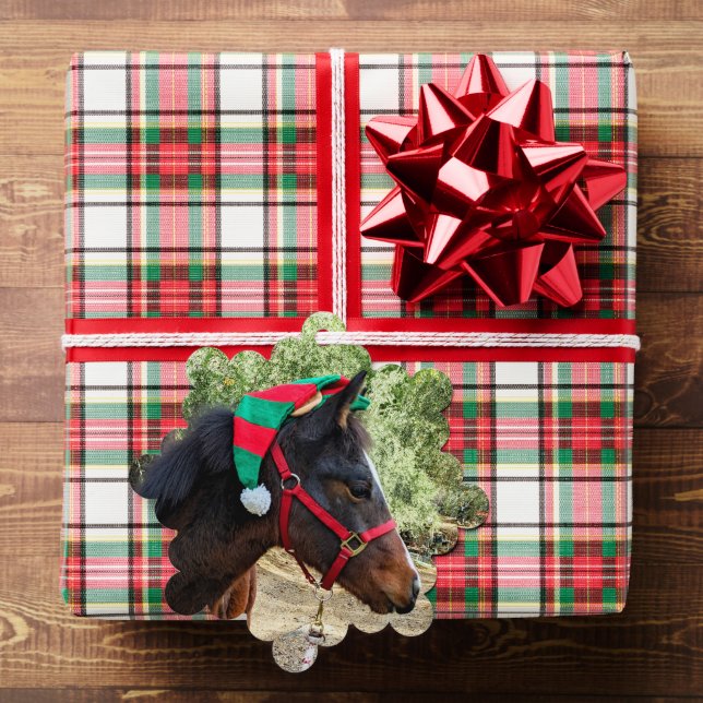 Weihnachtskalte Ornament Karte (Insitu (Geschenk))