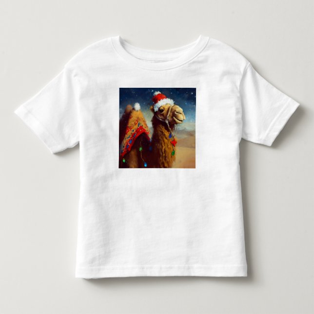 Weihnachtskamel 3 kleinkind t-shirt (Vorderseite)