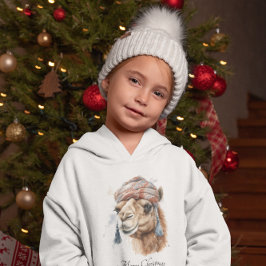 Weihnachtskamel, anpassbar hoodie