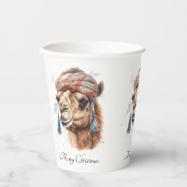 Weihnachtskamel, anpassbar pappbecher