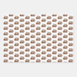 Weihnachtskamel Geschenkpapier Set