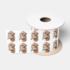 Weihnachtskamel Satinband