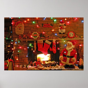 WEIHNACHTSkamin Poster