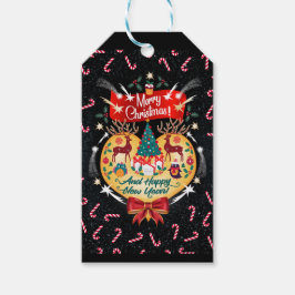 Weihnachtskanäle Geschenkanhänger