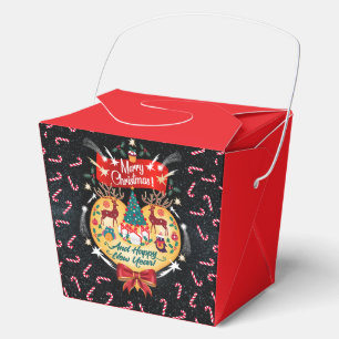 Weihnachtskanäle Geschenkschachtel