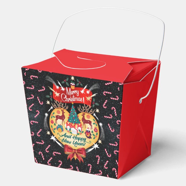 Weihnachtskanäle Geschenkschachtel (Vorderseite)