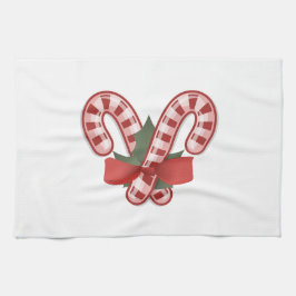 Weihnachtskanäle Geschirrtuch