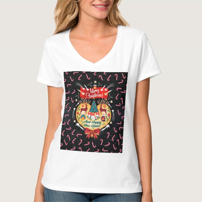 Weihnachtskanäle T-Shirt (Vorderseite)