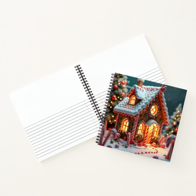 Weihnachtskandinchen Notizbuch (Innenseite)