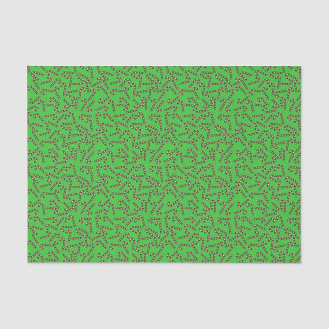 Weihnachtskandinchen Seidenpapier (Vorderseite)