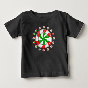 Weihnachtskandy Baby T-shirt