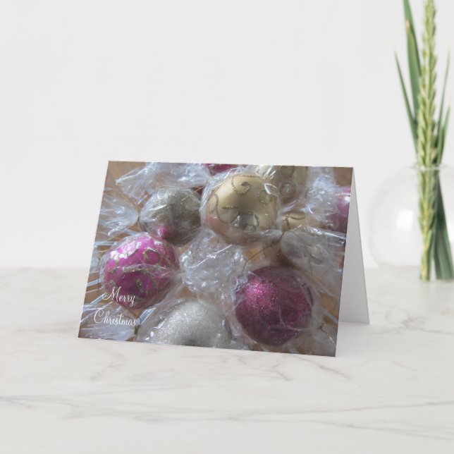 Weihnachtskandy Feiertagskarte (Vorderseite)