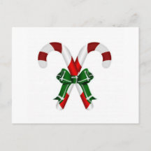 Weihnachtskandystick mit Bohne