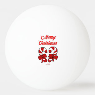 Weihnachtskaninchen Ping Pong Ball Tischtennisball