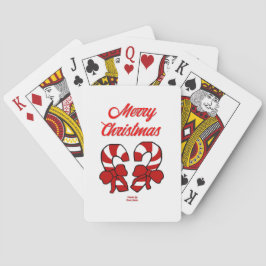 Weihnachtskaninchen spielen Karten Spielkarten
