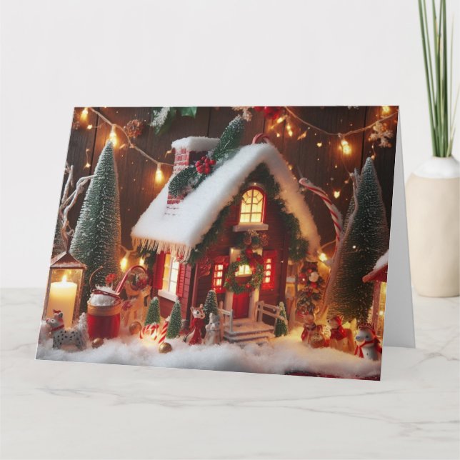Weihnachtskanzlei Weihnachtsgrüßkarte Karte (Vorderseite)