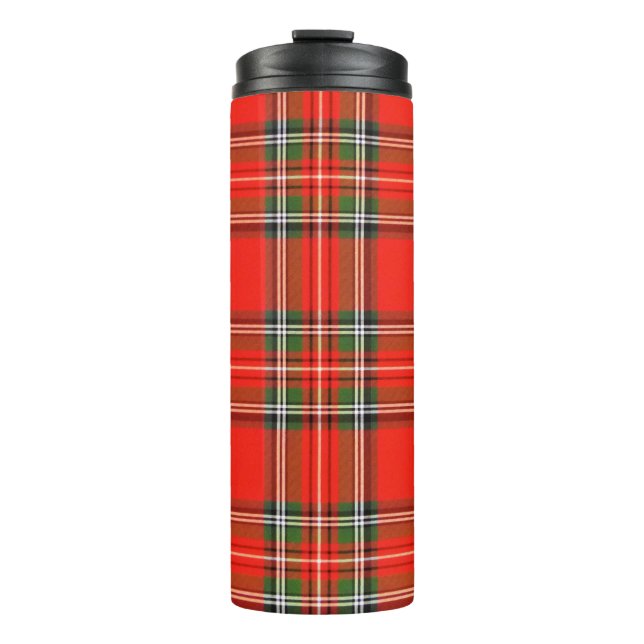 WeihnachtsKariert Thermosbecher (Vorderseite)