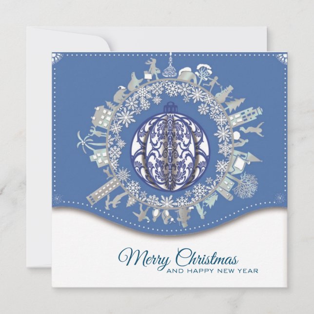 Weihnachtskarte (Vorderseite)