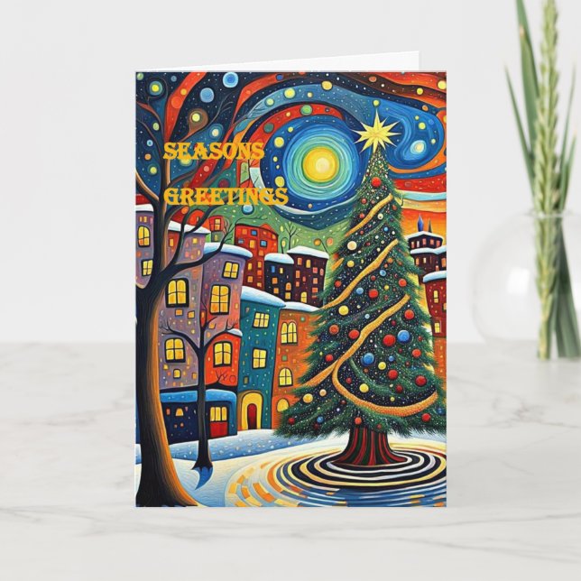 Weihnachtskarte 124 dankeskarte (Vorderseite)