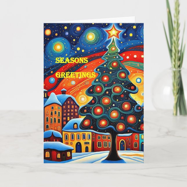 Weihnachtskarte 125 dankeskarte (Vorderseite)