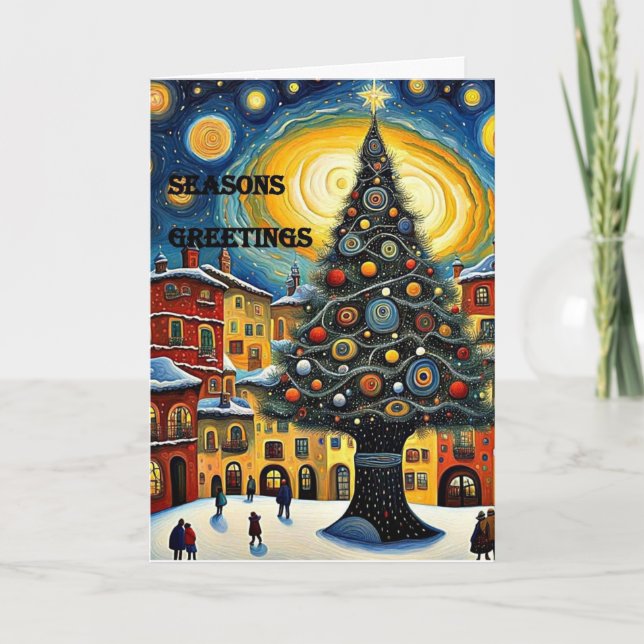 Weihnachtskarte 126 dankeskarte (Vorderseite)