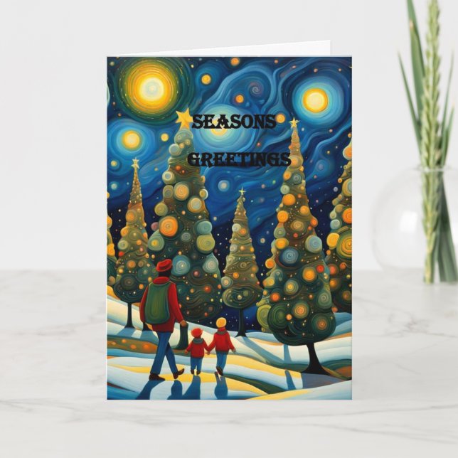 Weihnachtskarte 130 dankeskarte (Vorderseite)