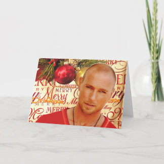 Weihnachtskarte 2009 Luke Goss Feiertagskarte