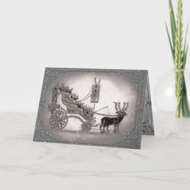 Weihnachtskarte 2012 feiertagskarte (Vorderseite)