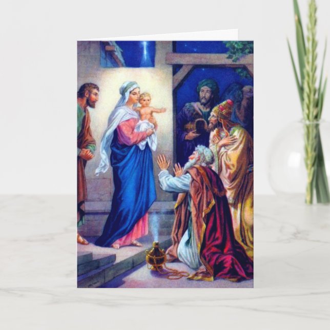 Weihnachtskarte 2 feiertagskarte (Vorderseite)