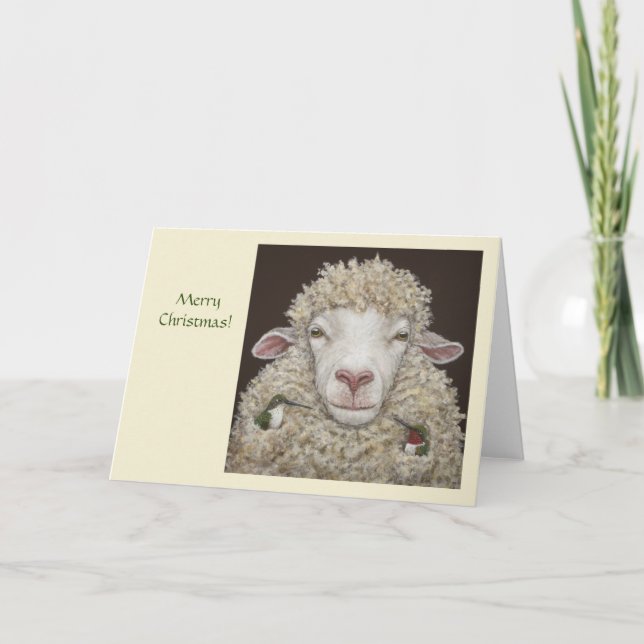 Weihnachtskarte "Along for Ride" Karte (Vorderseite)