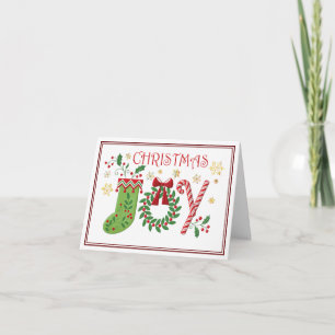 Weihnachtskarte anpassen karte