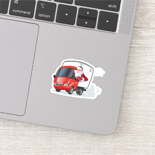 Weihnachtskarte Aufkleber