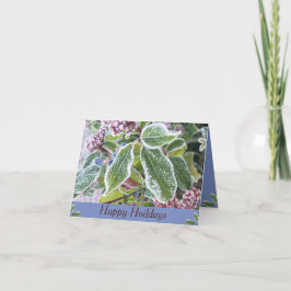 Weihnachtskarte Dankeskarte