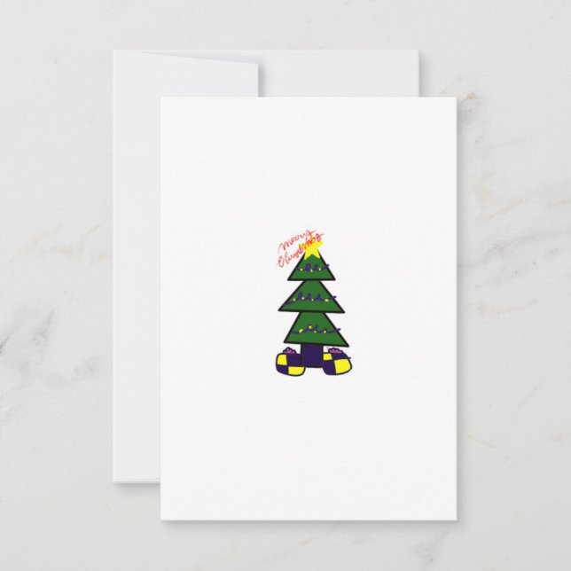 Weihnachtskarte! Dankeskarte (Vorderseite)