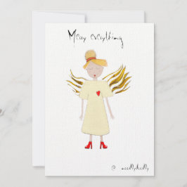 Weihnachtskarte Dankeskarte