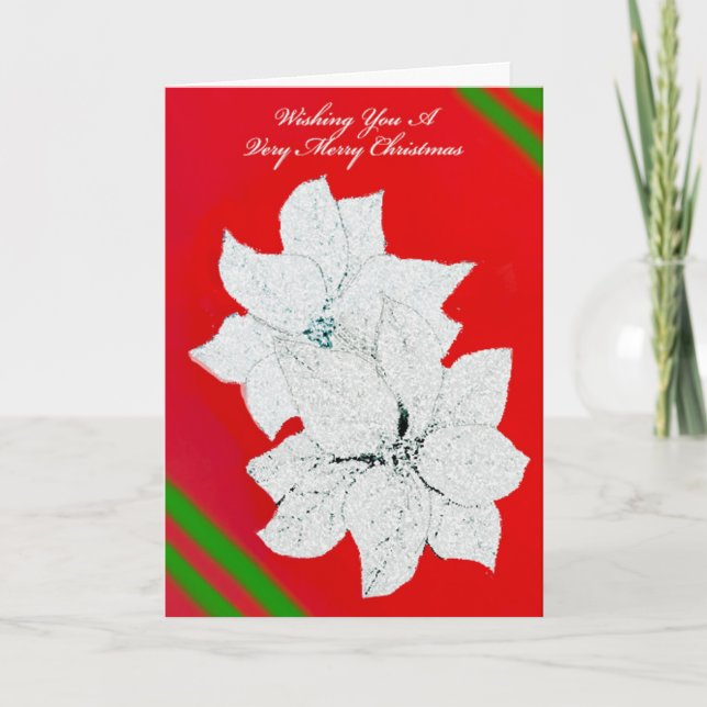 Weihnachtskarte Dankeskarte (Vorderseite)