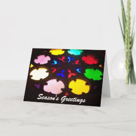 Weihnachtskarte der Jahreszeit Feiertagskarte