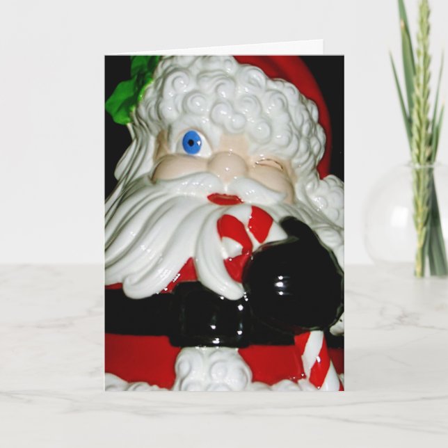 Weihnachtskarte der Keramik Feiertagskarte (Vorderseite)