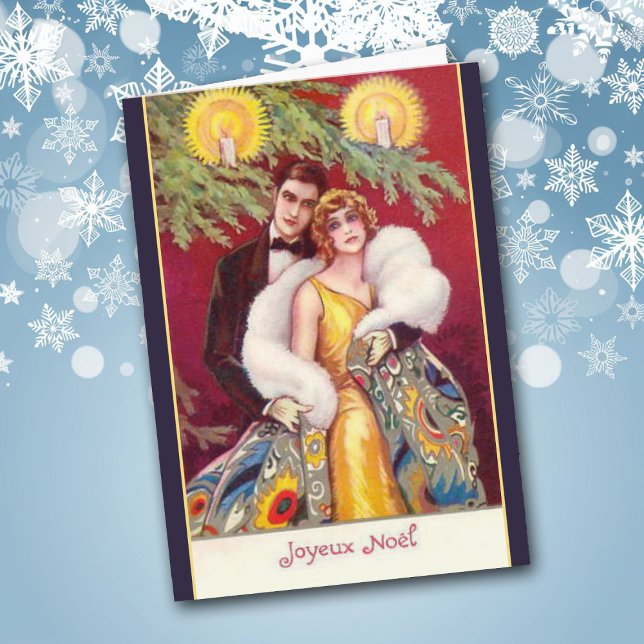 Weihnachtskarte der Romantik Feiertagskarte (Von Creator hochgeladen)