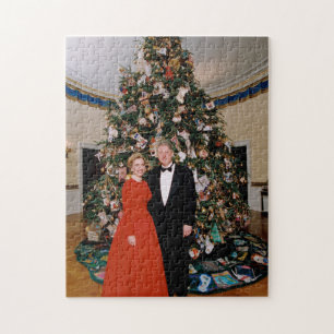 Weihnachtskarte des amerikanischen Präsidenten Bil