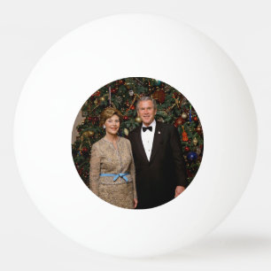 Weihnachtskarte des amerikanischen Präsidenten Geo Tischtennisball