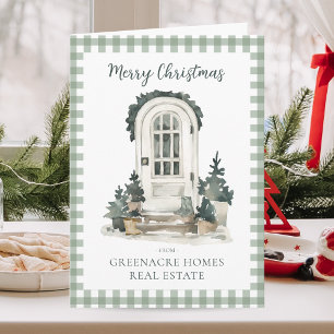Weihnachtskarte des Unternehmens Realtor Holiday C Karte