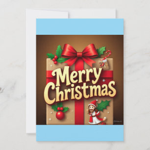 Weihnachtskarte Design Frohe Weihnachten 