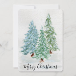 Weihnachtskarte Einladung