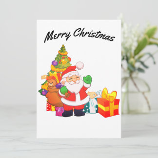 Weihnachtskarte Einladung