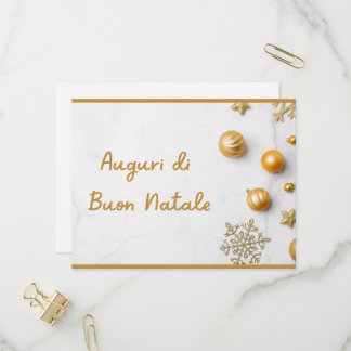 Weihnachtskarte Einladungspostkarte
