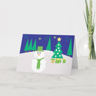 Weihnachtskarte Feiertagskarte