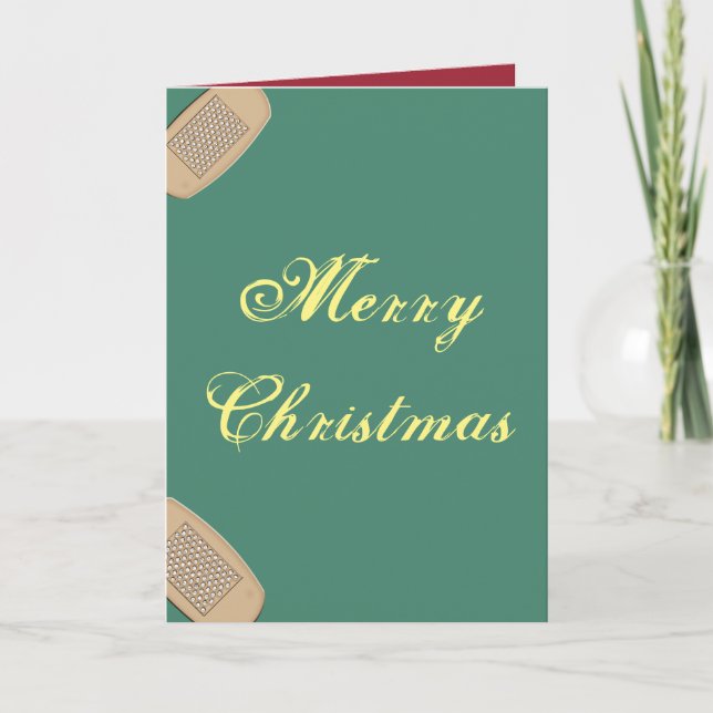 Weihnachtskarte Feiertagskarte (Vorderseite)