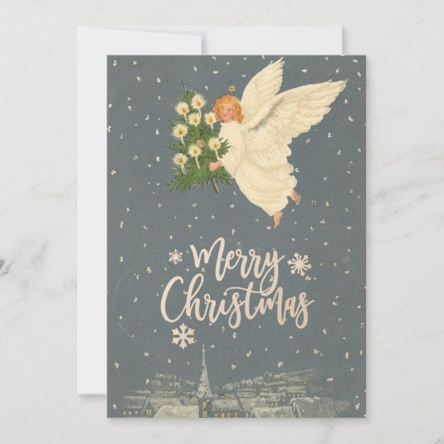 Weihnachtskarte Feiertagskarte (Vorderseite)